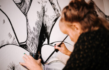 Afbeelding voor Nieuwe kunst op de muren van Merleyn!